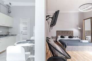 Апартаменты Midwheel Apartment 9 Львов Апартаменты с 1 спальней-3