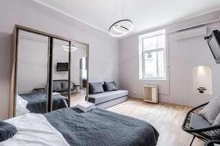 Апартаменты Midwheel Apartment 9 Львов Апартаменты с 1 спальней-35